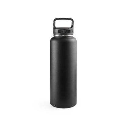 SINNER promotional bottle in black with custom logo branding
