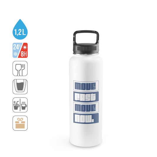 SINNER promotional bottle (complete set view) with custom logo branding