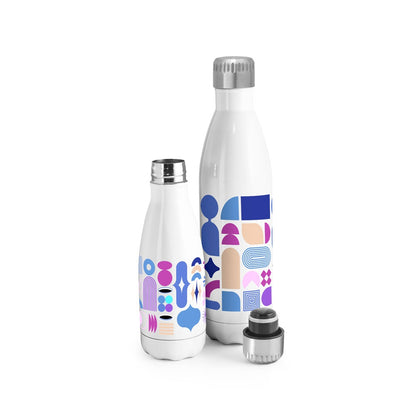 AMORTI L promotional bottle in white with custom logo branding