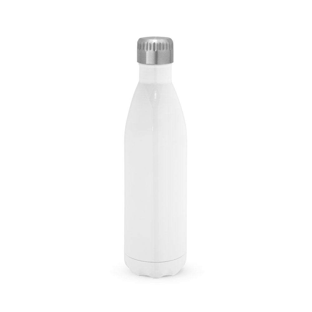AMORTI L promotional bottle in white with custom logo branding