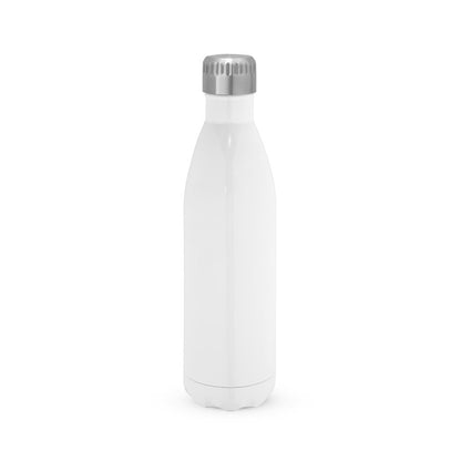 AMORTI L promotional bottle in white with custom logo branding