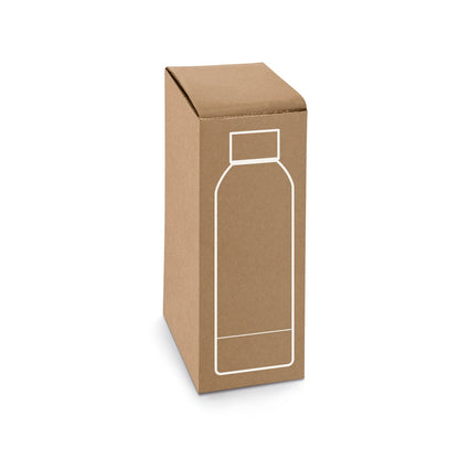 ODIN METTALIC promotional bottle (gift box packaging) with custom logo branding