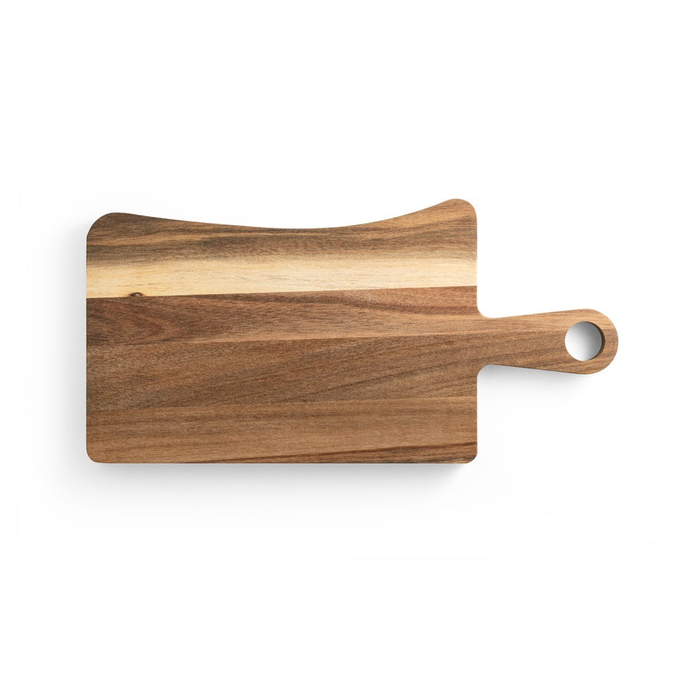 CASSIA promotional kitchen accessory in dark natural (detail view) with custom logo branding