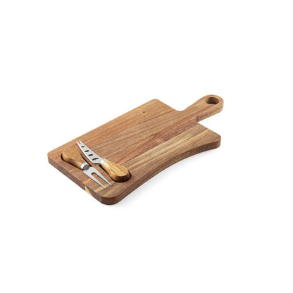 CASSIA promotional kitchen accessory in dark natural with custom logo branding