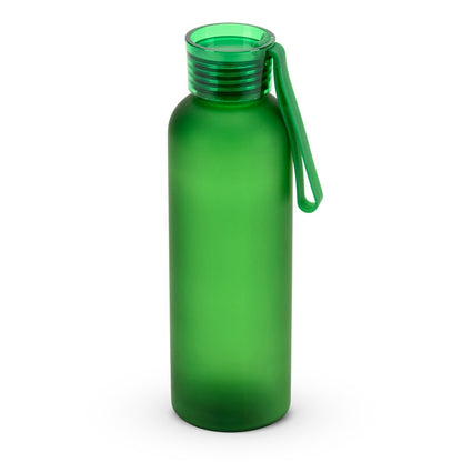 RIO rPET promotional bottle in green with custom logo branding