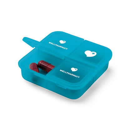 ROBERTS promotional personal care item in light blue with custom logo branding