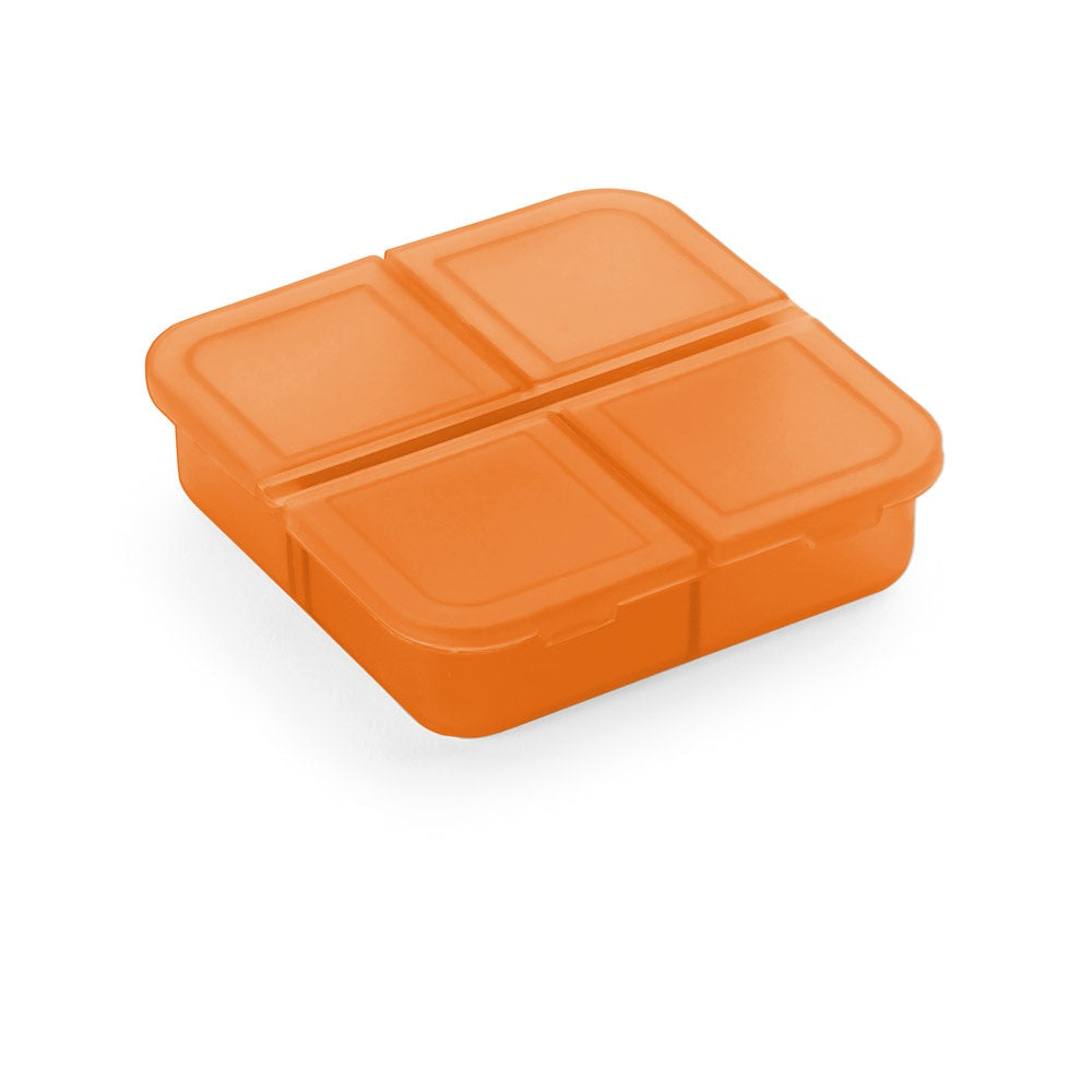 ROBERTS promotional personal care item in orange with custom logo branding