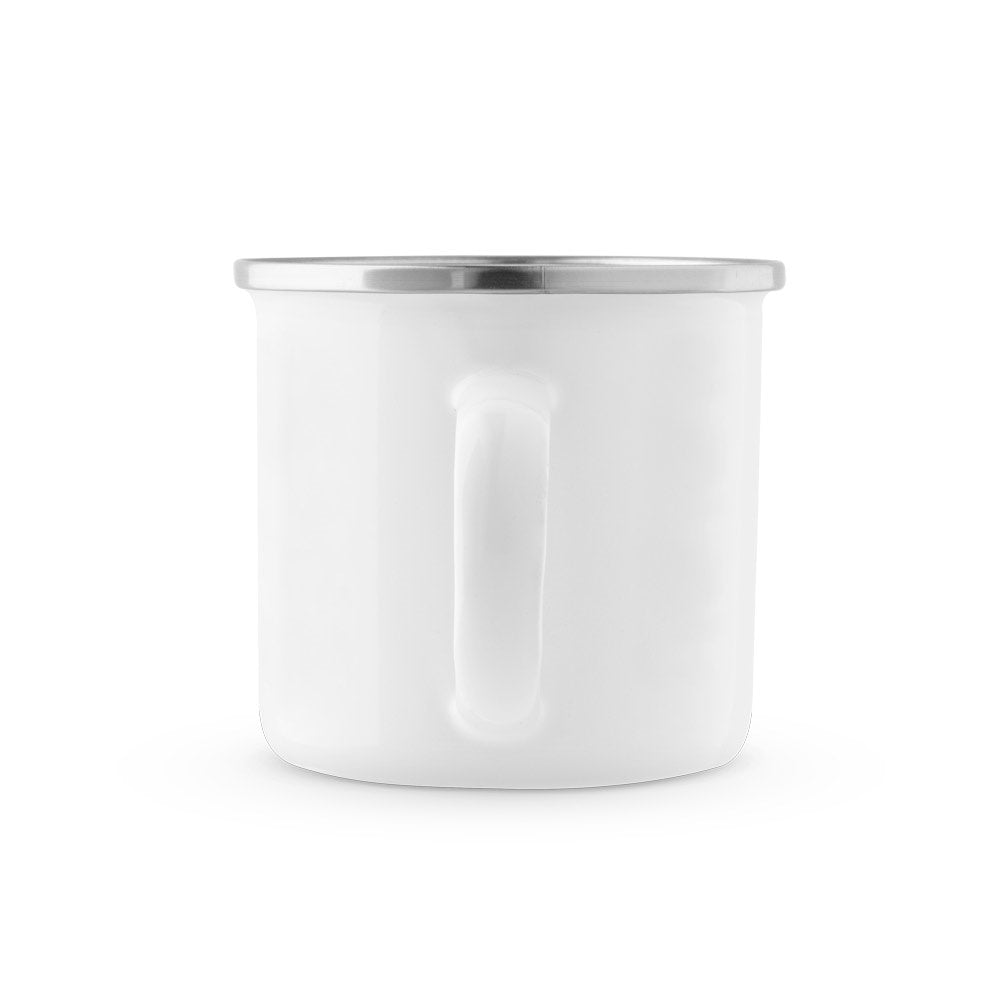 GOTZE SUB promotional mug in white (detail view) with custom logo branding
