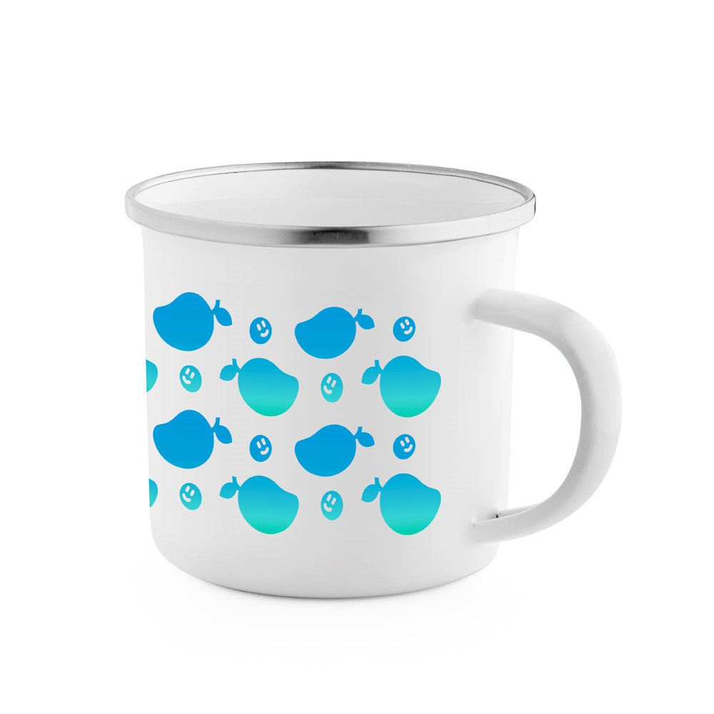 GOTZE SUB promotional mug in white with custom logo branding