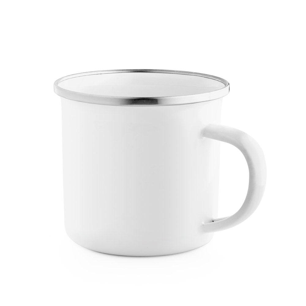 GOTZE SUB promotional mug in white with custom logo branding