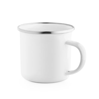 GOTZE SUB promotional mug in white with custom logo branding