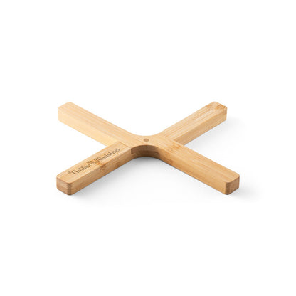 SHANDY promotional kitchen accessory in natural with custom logo branding