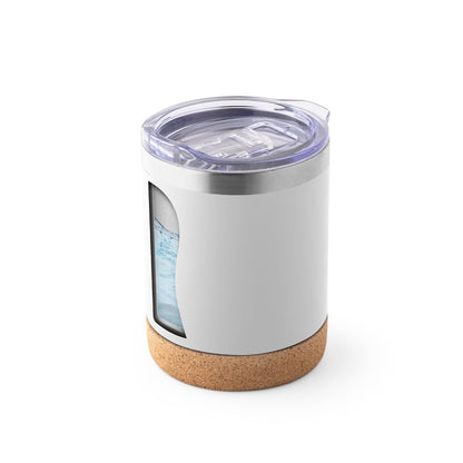 SOLBERG TUMBLER promotional travel cup in white (detail view) with custom logo branding