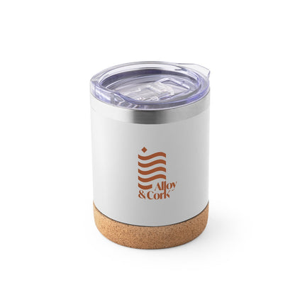 SOLBERG TUMBLER promotional travel cup in white with custom logo branding