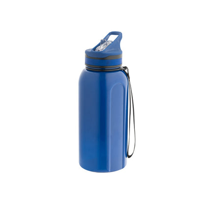 TYSON promotional bottle in blue with custom logo branding