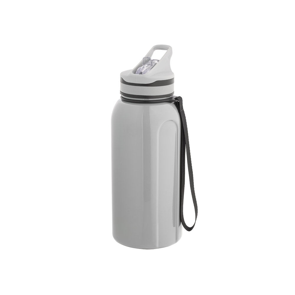 TYSON promotional bottle in grey with custom logo branding