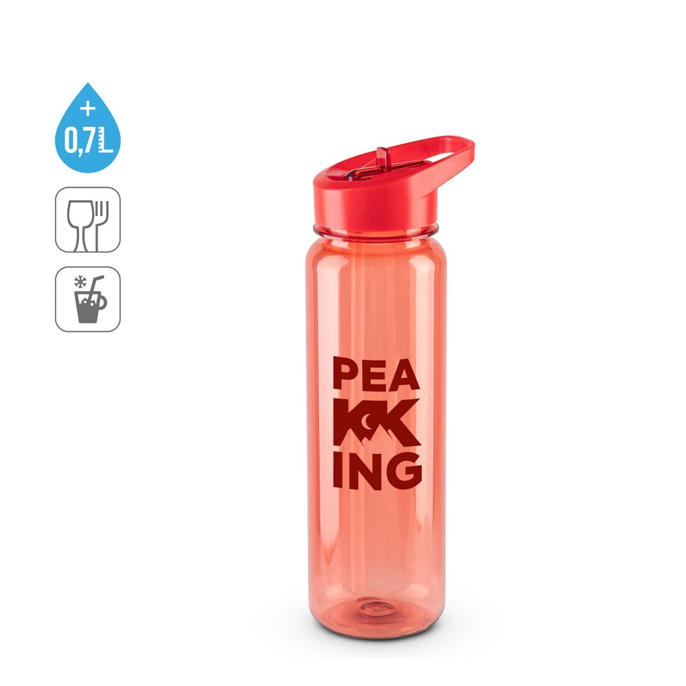 GILMORE promotional bottle (complete set view) with custom logo branding