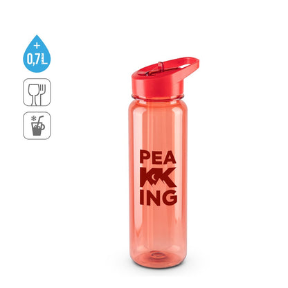 GILMORE promotional bottle (complete set view) with custom logo branding