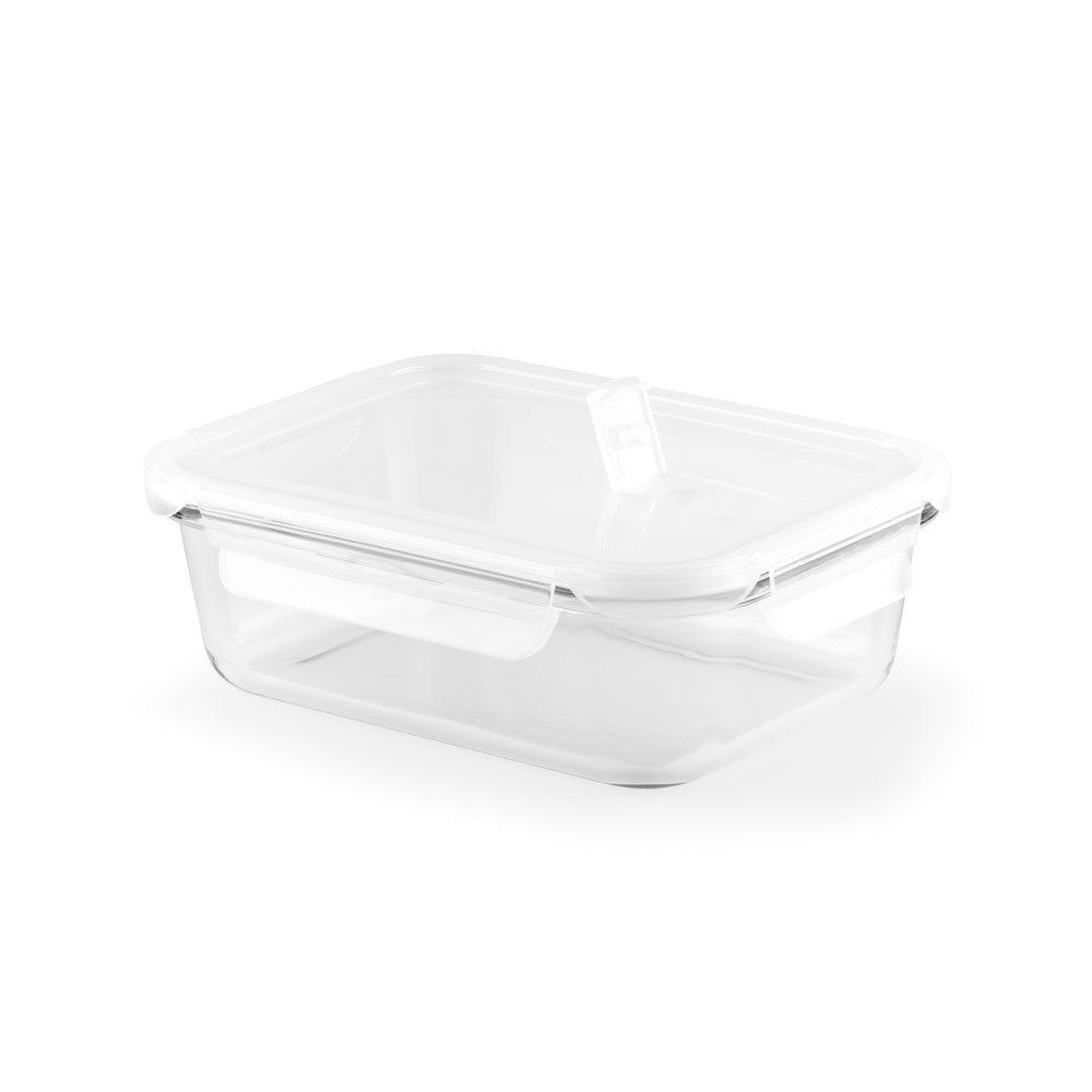 QUORIN promotional kitchen accessory in white (detail view) with custom logo branding