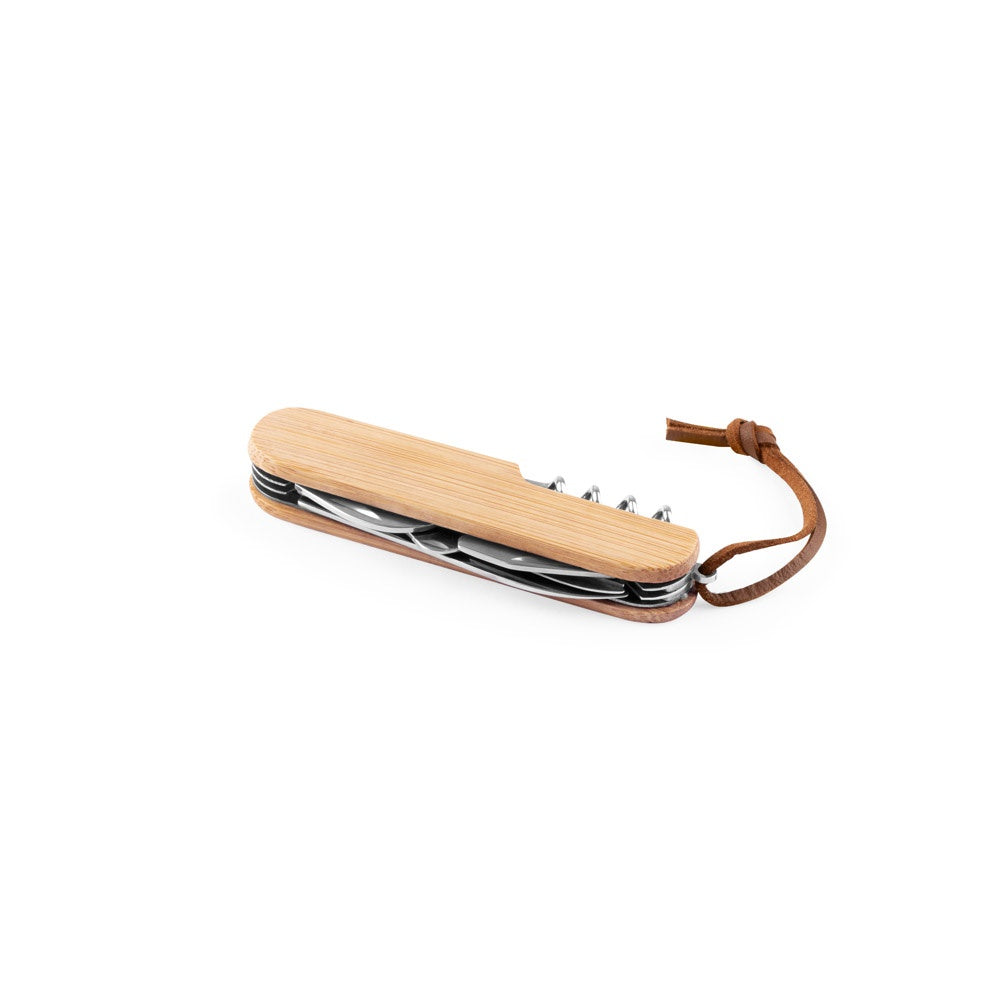 RYKER promotional multi-tool in natural with custom logo branding