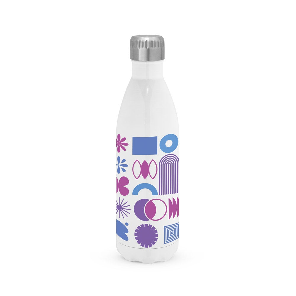 AMORTI XL promotional bottle in white with custom logo branding