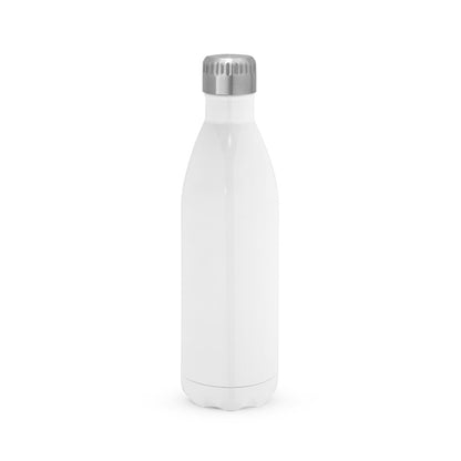 AMORTI XL promotional bottle in white with custom logo branding