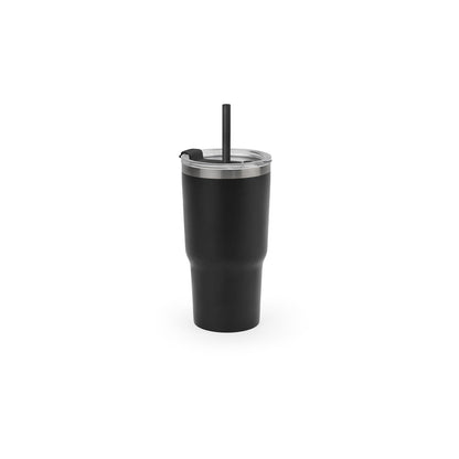 JOYNER M promotional travel cup in black with custom logo branding