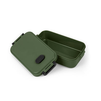 MOCHI promotional kitchen accessory in army green (detail view) with custom logo branding