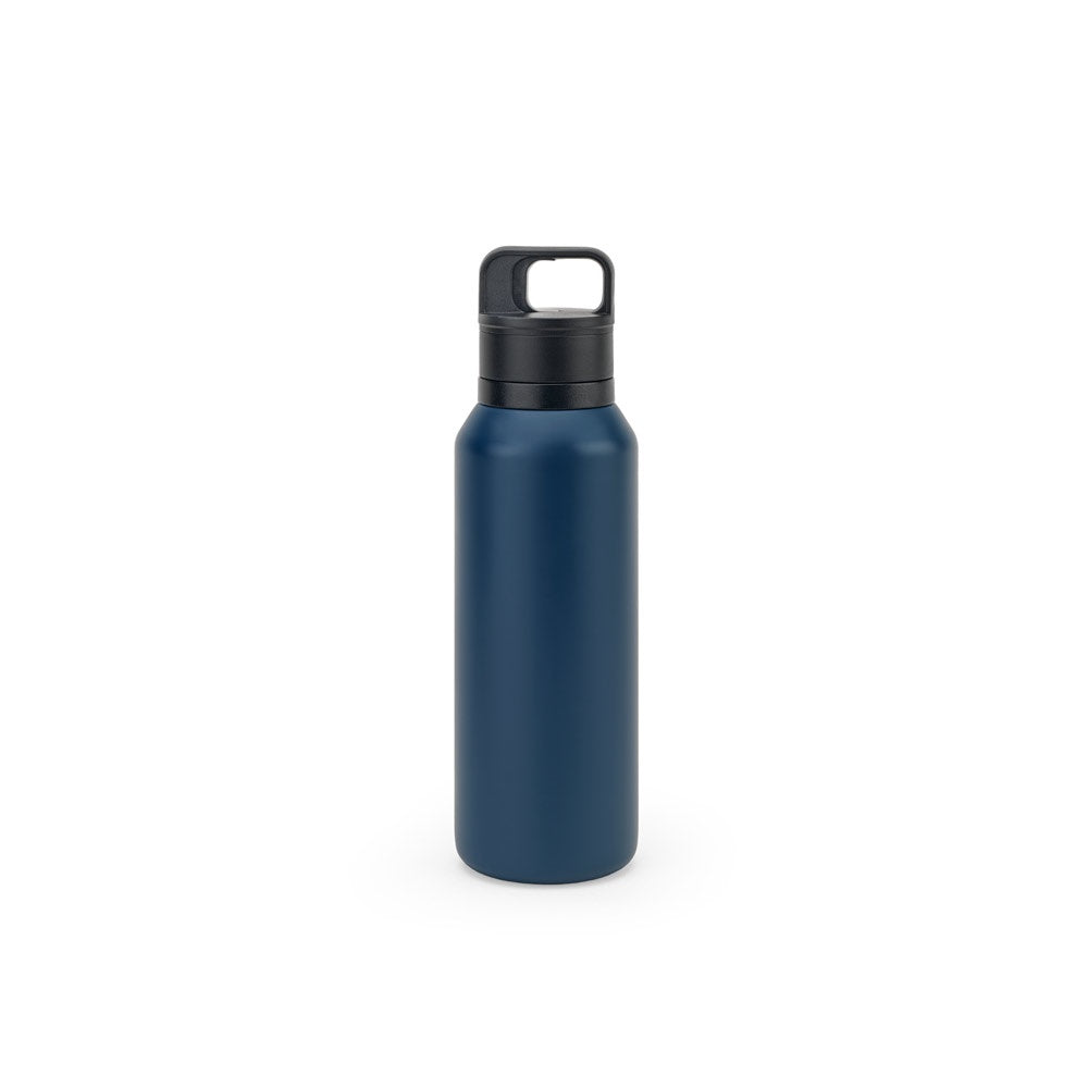 NICKLAUS promotional thermal bottle in navy blue with custom logo branding