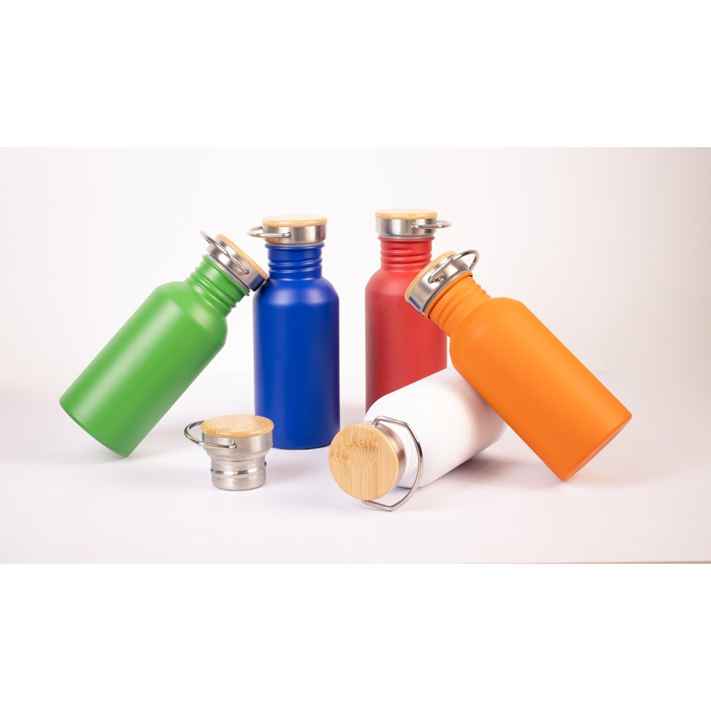 EWING promotional bottle with custom logo branding