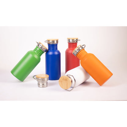 EWING promotional bottle with custom logo branding
