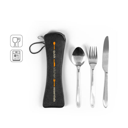 WILEY promotional tableware (complete set view) with custom logo branding