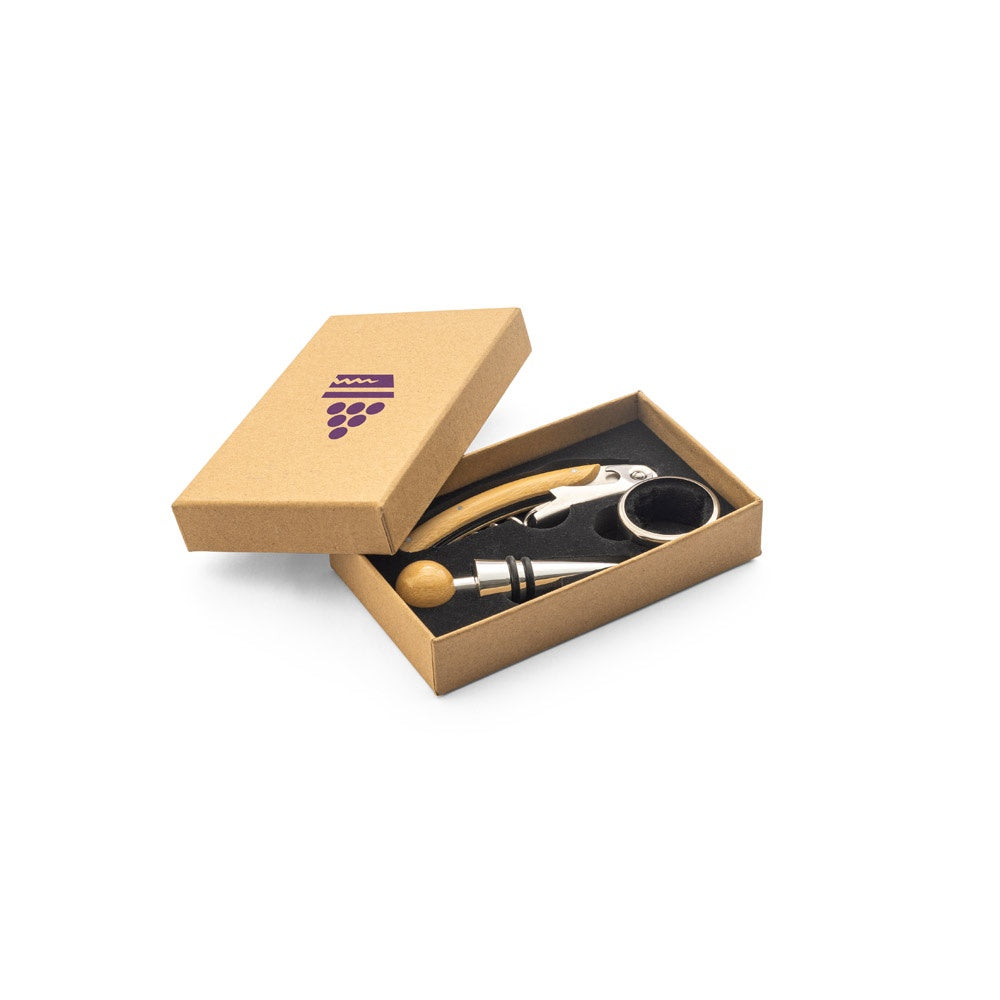 SAVORY promotional kitchen accessory in natural with custom logo branding