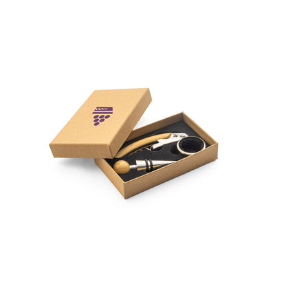 SAVORY promotional kitchen accessory in natural with custom logo branding