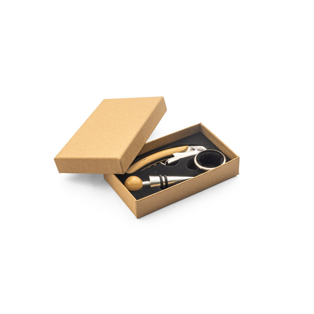 SAVORY promotional kitchen accessory in natural with custom logo branding