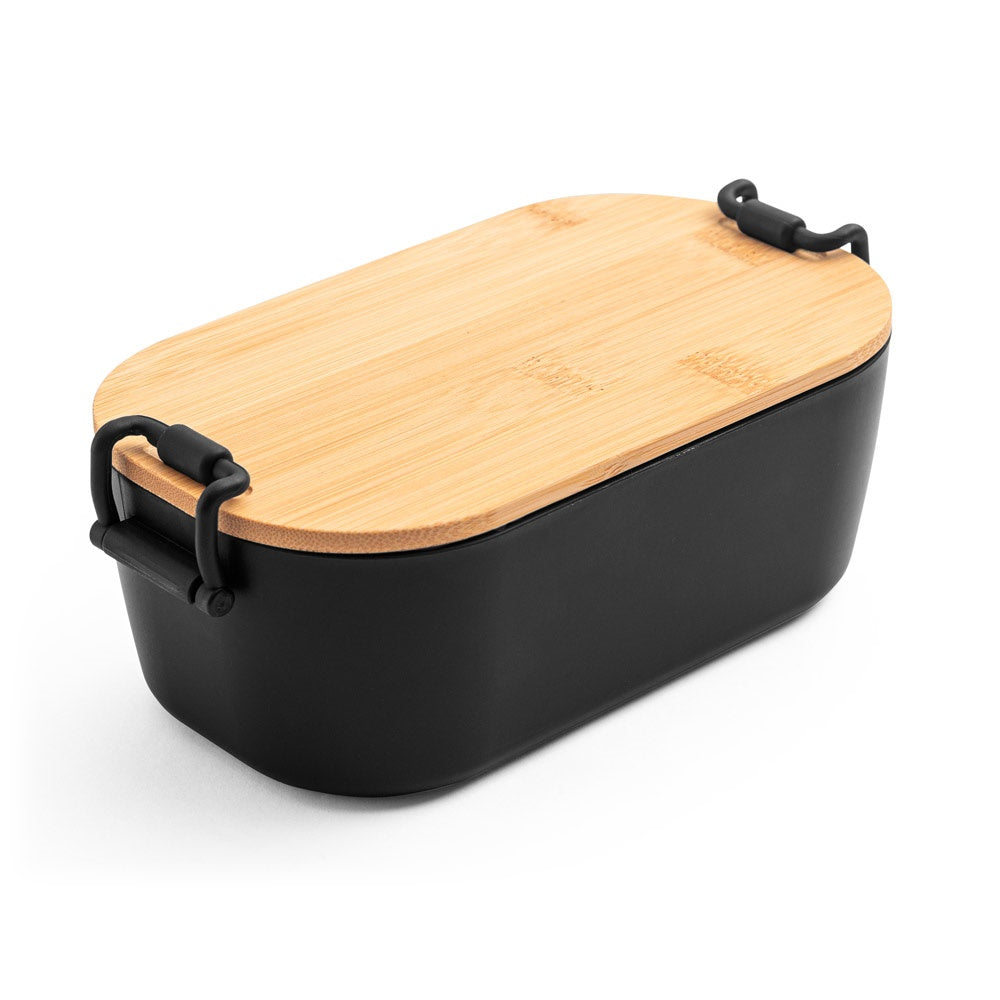 MAHLEB promotional kitchen accessory in black with custom logo branding