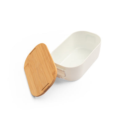 MAHLEB promotional kitchen accessory in white (detail view) with custom logo branding