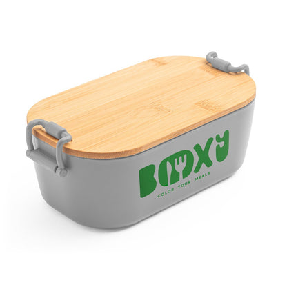 MAHLEB promotional kitchen accessory in light grey with custom logo branding