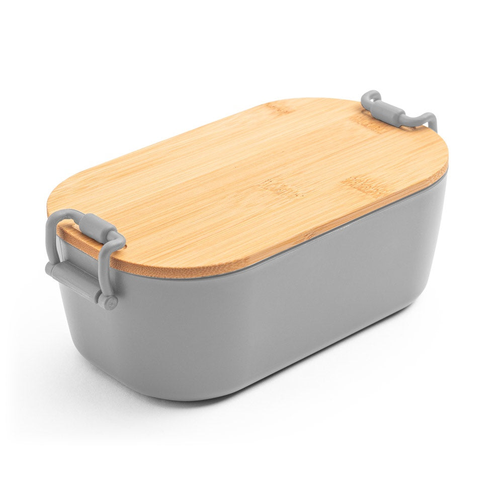 MAHLEB promotional kitchen accessory in light grey with custom logo branding