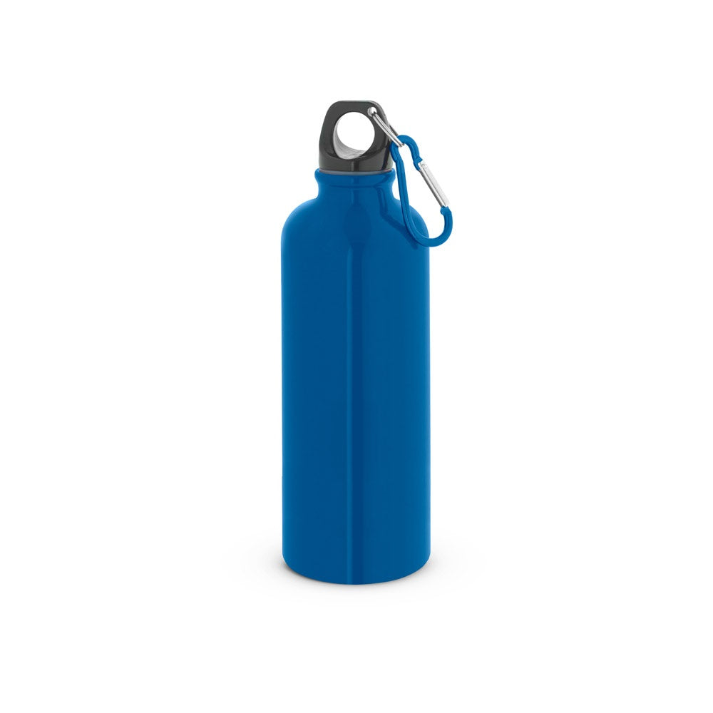 KELCE promotional bottle in blue with custom logo branding