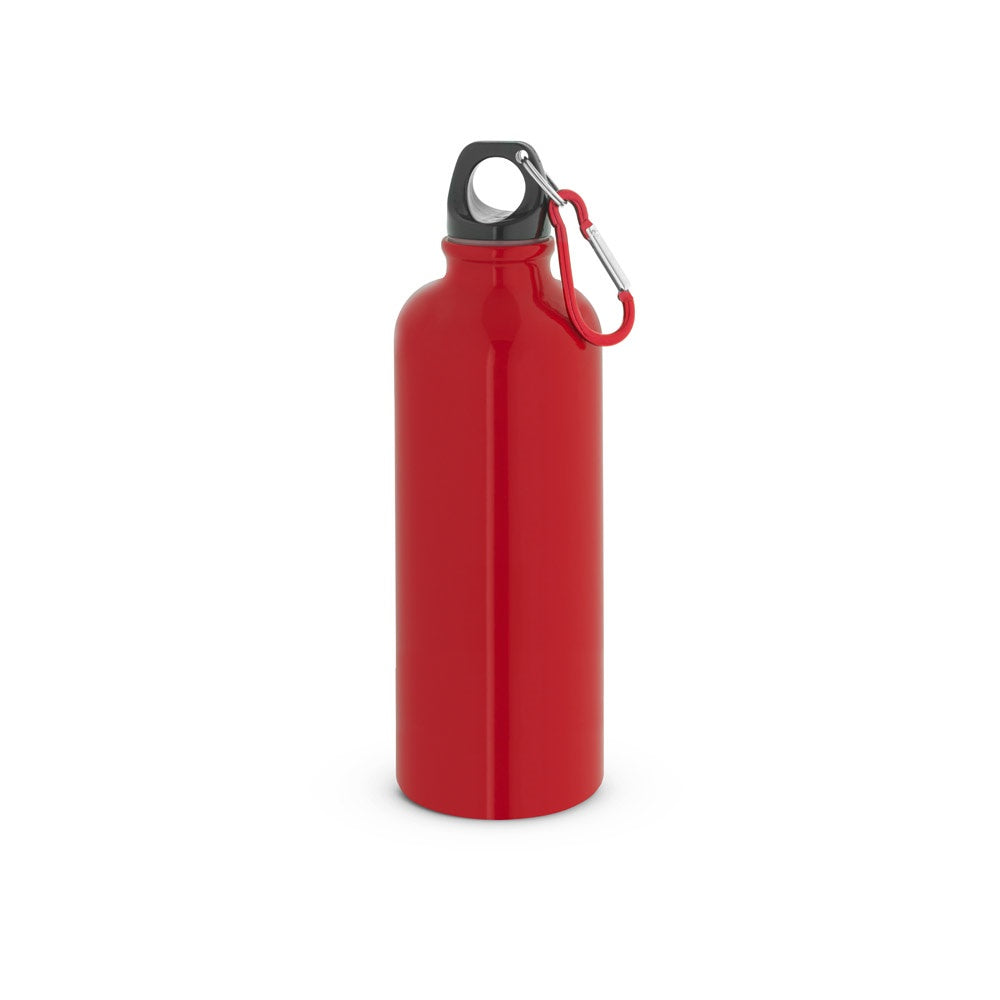 KELCE promotional bottle in red with custom logo branding