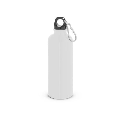KELCE promotional bottle in white with custom logo branding