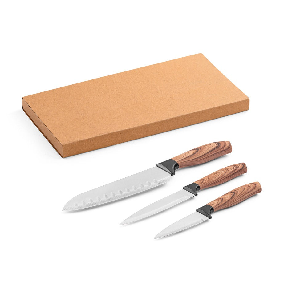 BAHARAT promotional tableware in natural with custom logo branding