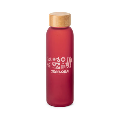 LILLARD GLASS promotional thermal bottle in red with custom logo branding