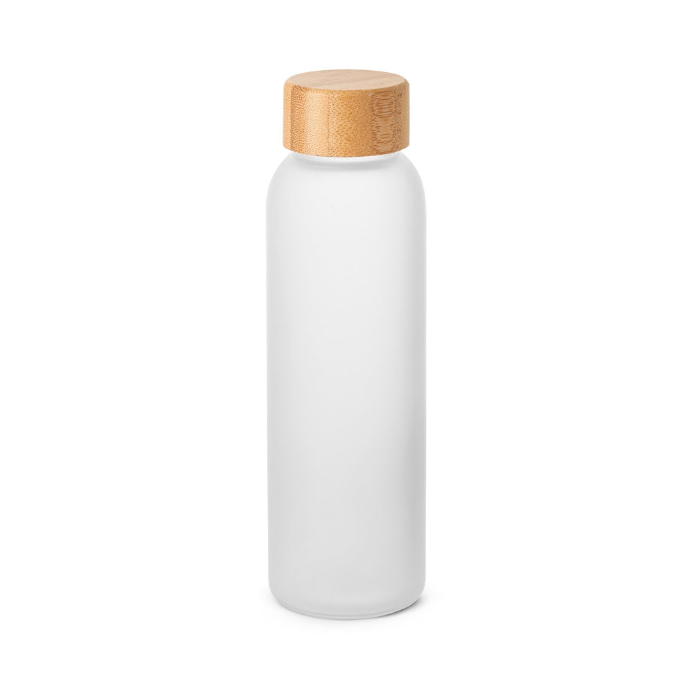 LILLARD GLASS promotional thermal bottle in white with custom logo branding