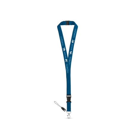 MURRAY promotional lanyard (complete set view) with custom logo branding