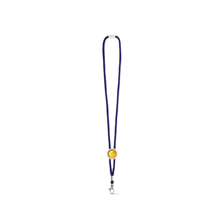 WEAVE promotional lanyard (complete set view) with custom logo branding