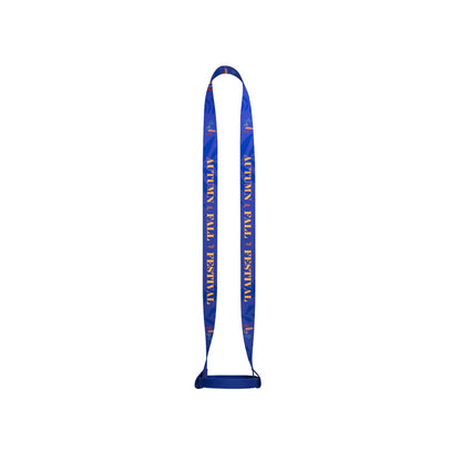 BOLTON promotional lanyard in 303 - blue with custom logo branding