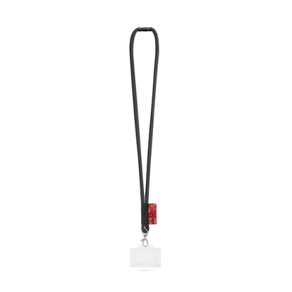 WATFORD promotional lanyard in 300 - black with custom logo branding