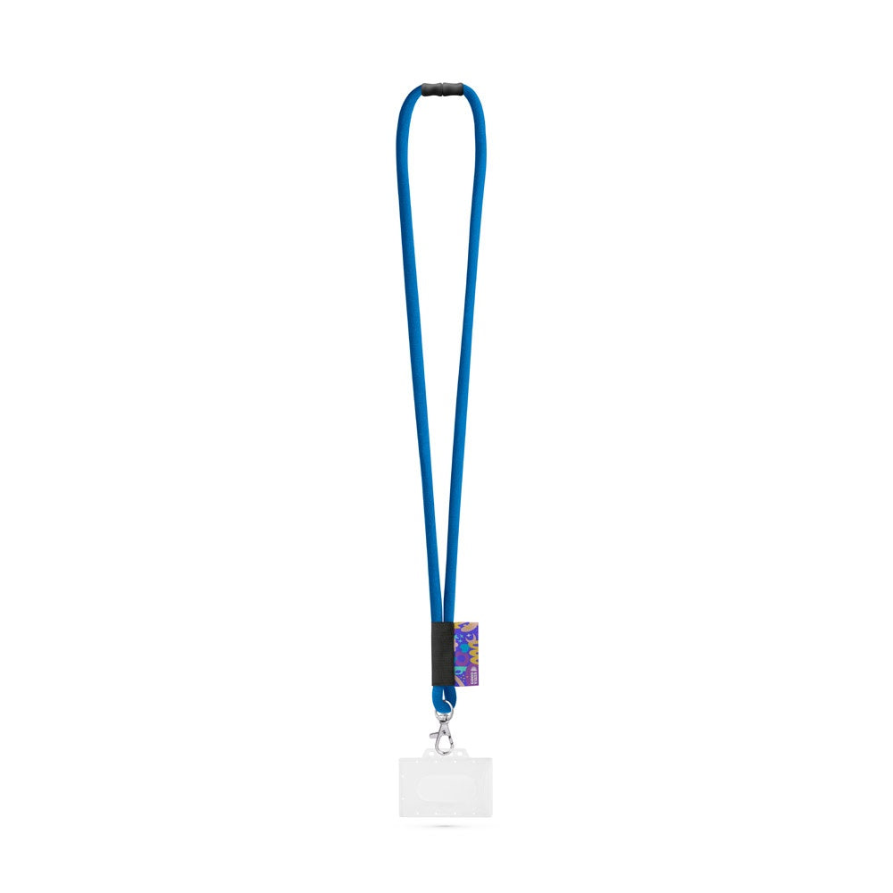 WATFORD promotional lanyard in 303 - blue with custom logo branding